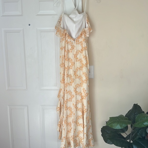 Lovers + Friends Oorja Floral Lace Midi Dress Size M NWOT - Picture 14 of 16